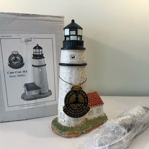 Lefton Lighthouse Collection - Cape Cod MA 1798 NIB